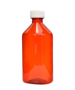 12 oz Amber Oval Bottles