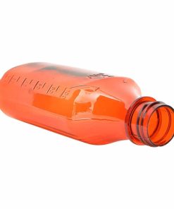 3 oz Amber Graduated Oval RX Bottles with Child-Resistant Caps