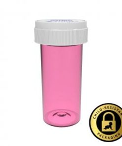 40 Dram Pink Reversible Vials Cap
