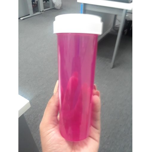 60 Dram Pink Reversible Cap Vials
