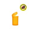 30 Dram Child Resistant Translucent Amber Pop Top Bottles