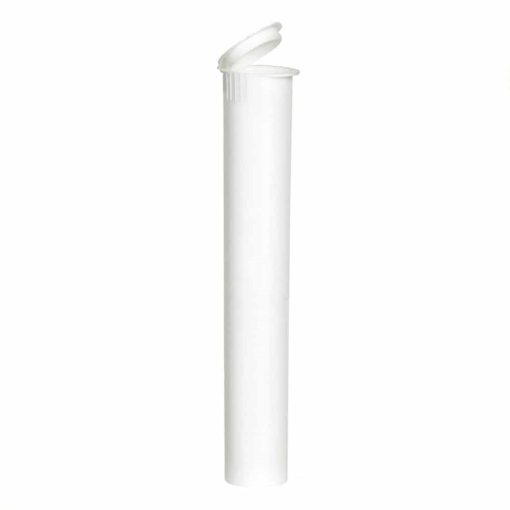 116mm Opaque White Child-Resistant Pre-Roll Tubes