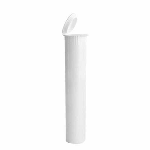 95mm Opaque White Child-Resistant Pre-Roll Tubes
