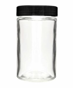 10oz Glass Screw Cap Jars (Black Cap)