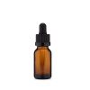 15ml Amber Glass Tincture Bottles with Child Resistant Dropper Cap