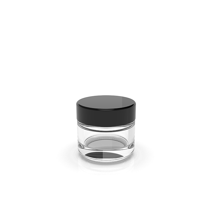 5mL Glass Jars with Lids Concentrate Containers Wax Oil Dabs