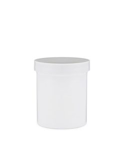 8 oz white plastic ointment jars wholesale usa