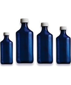 Liquid Medicine Bottles Blue Wholesale