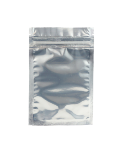 1 Gram Black Clear Mylar Smell Proof Bags