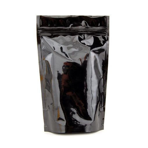 1 Ounce Black Mylar Smell Proof Bags