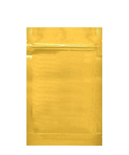 1/2 oz Gold/Clear Mylar Smell Proof Bags