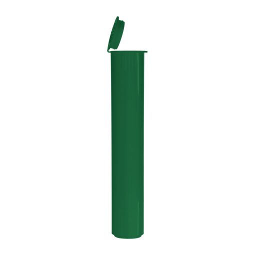 116mm Opaque Green Child-Resistant Pre-Roll Tubes