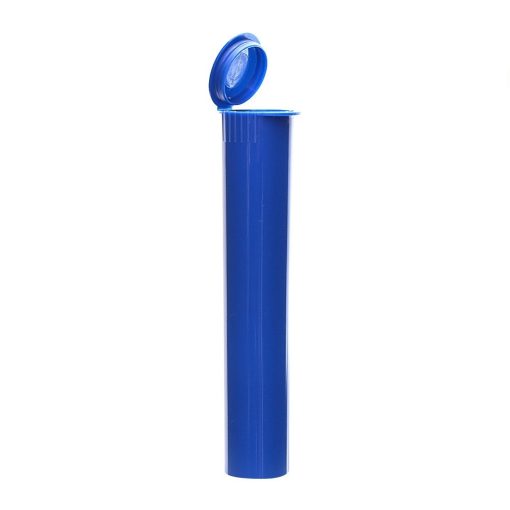 95mm Opaque Blue Child-Resistant Pre-Roll Tubes - 1000 Count