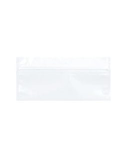 pre-roll barrier bag white clear