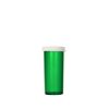 16 Dram Green Snap Cap Pill Bottles