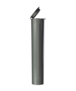 95mm Opaque Silver Child-Resistant Pre-Roll Tubes