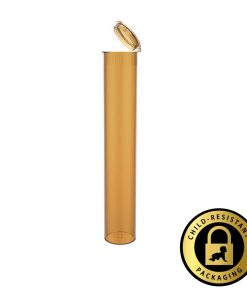 109mm Amber Pre-Roll Tubes