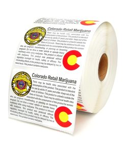 Colorado Compliant Labels - Retail Marijuana