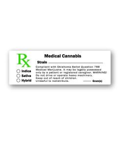 Oklahoma Medical Cannabis Labels