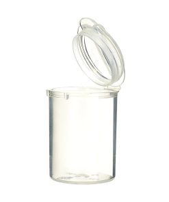 Pop Top Concentrate Containers 5ML - Clear