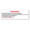 Marijuana Warning Labels - Generic