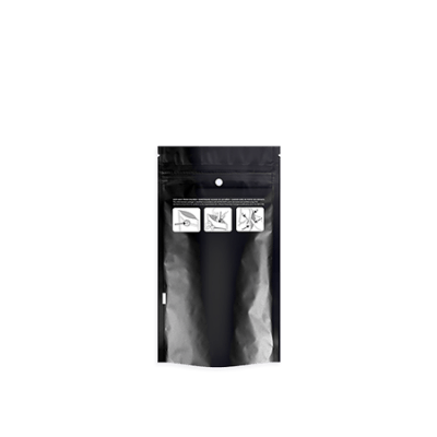 Dymapak 1/4 Ounce Child Resistant Black Bags