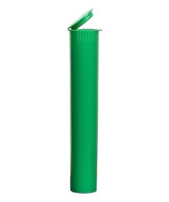 120mm Opaque Green Pre-Roll Tubes