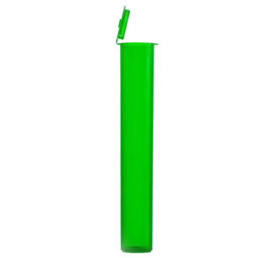 90mm lime green pre-roll tubes