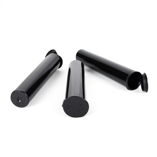 98mm opaque black pre-roll tubes