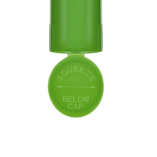 98mm opaque green pre-roll tubes