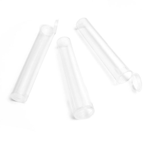 98mm translucent clear pre-roll tubes