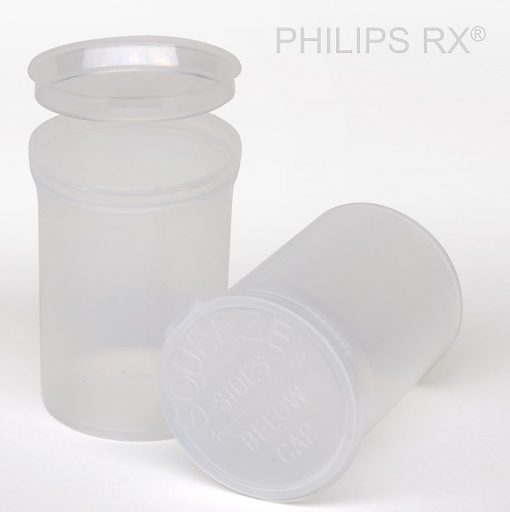 Philips 30 dram clear pop top