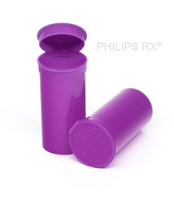 PHILIPS RX® 13 Dram Opaque Grape Pop Top