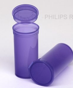 PHILIPS RX® 13 Dram Translucent Violet Pop Top