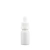 10ml Matte White Glass Tincture Bottles with Child Resistant Dropper Cap