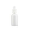30ml Matte White Glass Tincture Bottles with Child Resistant Dropper Cap