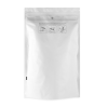 DymaPak White Child Resistant Mylar Bag 1 Ounce