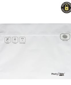 White Pinch N Slide 2.0 ASTM Child Resistant Exit Bags 12" x 9"