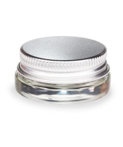 Silver Aluminium Cap Concentrate Containers 7ML