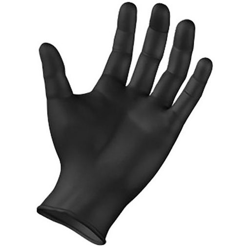 NitroMax Black Powder Free Nitrile Disposable Gloves