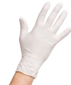 Noble Disposable Powder Free Latex Gloves White