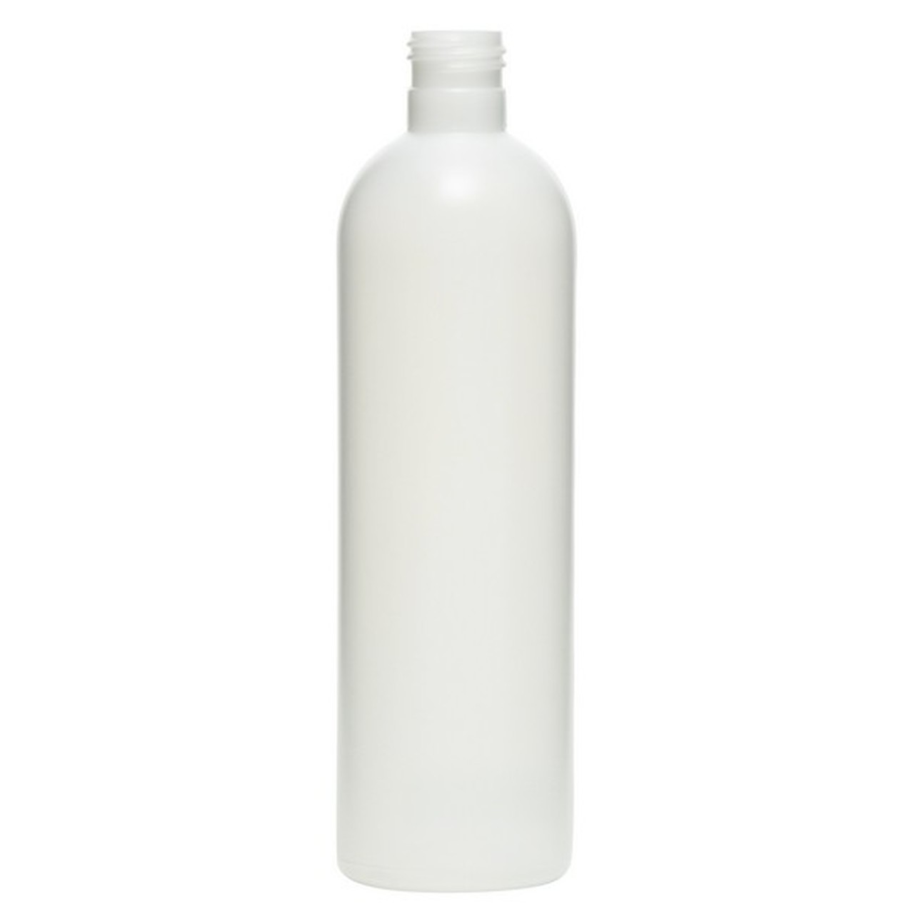 4 oz White HDPE Bullet Bottle & White Lotion Pump