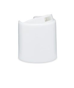 4oz White HDPE Plastic Bullet Bottle White Disc Cap