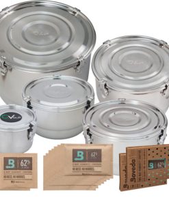 airtight cvault cannabis metal jars containers