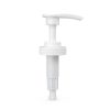 38-400 White Ribbed Skirt Lotion Pump with 230mm Dip Tube