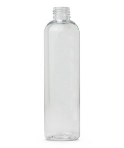 8 oz PET Clear Cosmo Bottle with 24-410 Neck Finish