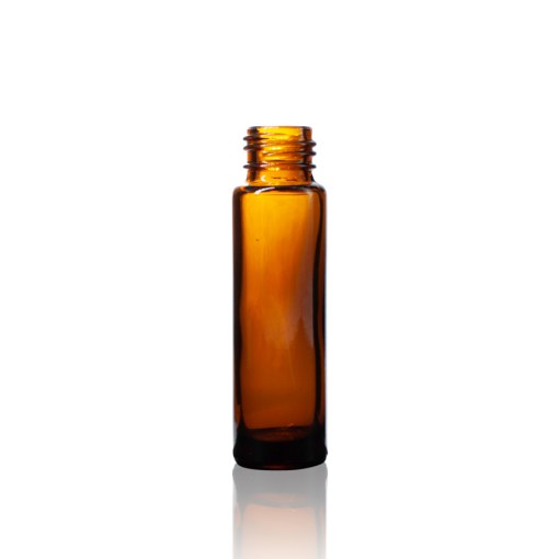 Amber 10 ml Roll-On Glass Bottle