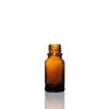 10 ml Euro Round Glass Bottle with 18-DIN Neck Finish Amber