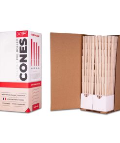 109mm Pre-Rolled Cones - 100% Organic Hemp Paper Custom Cones