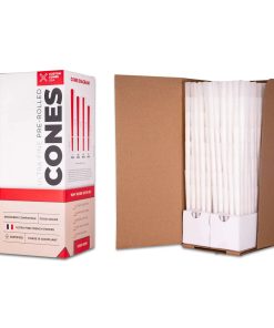 109mm Pre-Rolled Cones – Refined White – Custom Cones